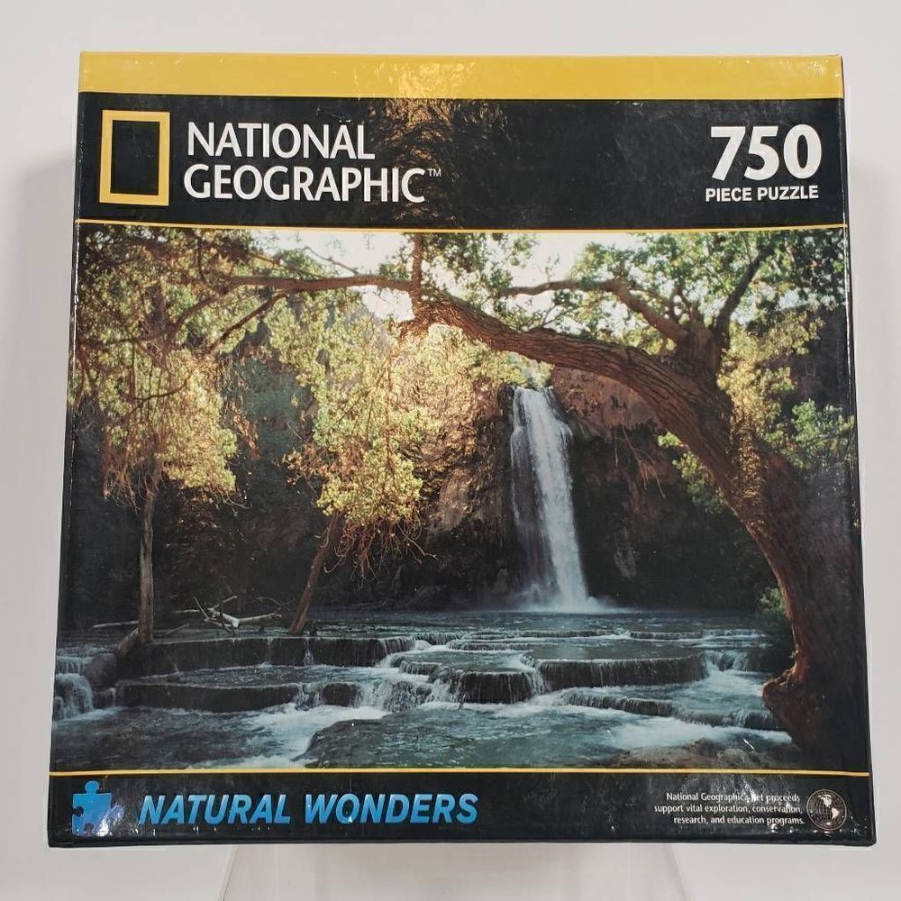 National‎ Geographic Jigsaw Puzzle Havasu Creek Arizona 750 Pieces Complete